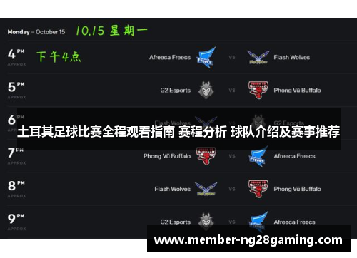 土耳其足球比赛全程观看指南 赛程分析 球队介绍及赛事推荐